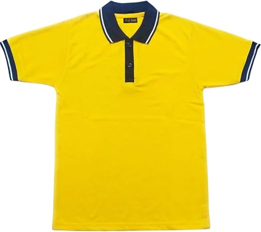 SPORVIA Kendriya Vidyalaya (KV) School House Regular Fit T-Shirts | Comfortable &amp; Durable School Uniform T-Shirts | Unisex