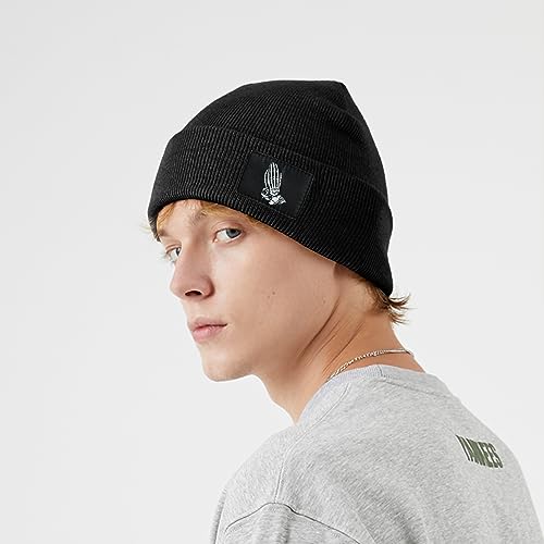 Image of Cool Graphic Beanie for Men and Women - Black