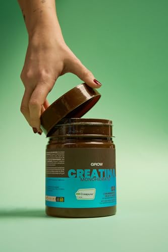 Creatina Monohidrato Creapure® Grow Wellness de pureza premium y sabor neutro 250g 4