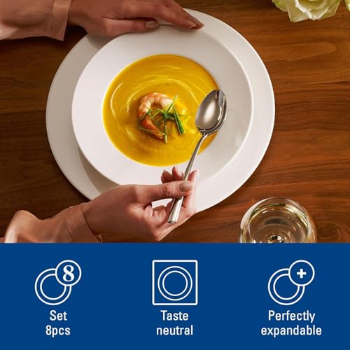 Service à dîner blanc micro-ondes lave-vaisselle Villeroy & Boch - 6