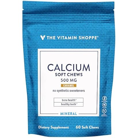 Calcium Chews 1,000mg by The Vitamin Shoppe Cover