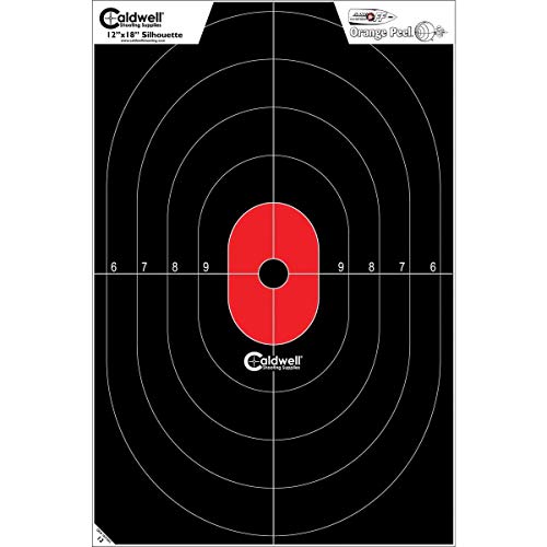 Caldwell Silhouette Center Mass Target 128034, 25 pack