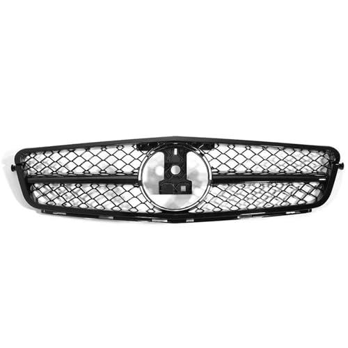 Calandre avant noire brillante style C63 pour Benz W204 Berline et Coupé