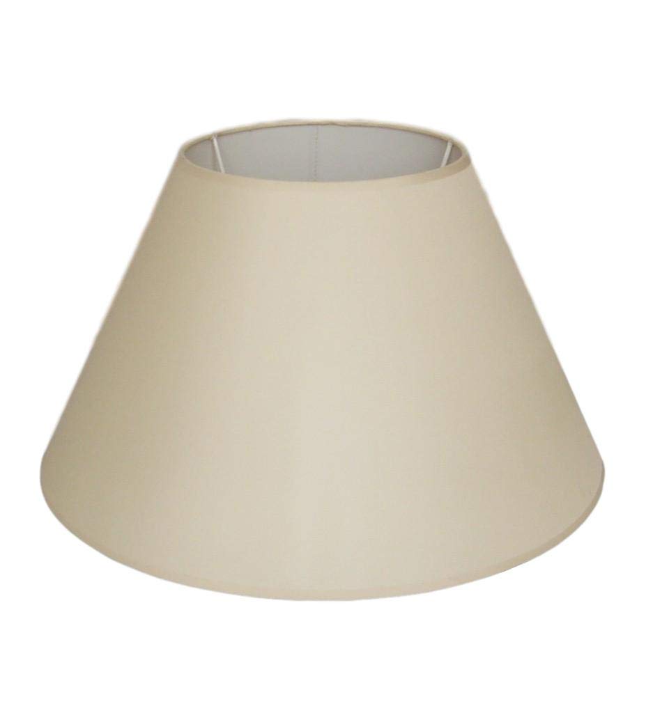 Cream 10" Empire Coolie Lampshade In Fabric For Table/Floor/Ceiling Use