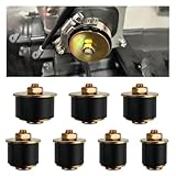 7PCS Rubber Expansion Freeze Plugs Kit,3/4' 7/8' 1' 1-1/8' 1-1/4' 1-3/8' 1-1/2' Freeze Plug Replacement,Universal Rubber Plugs Automotive for 19mm-41mm Inner Diameter Hole