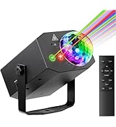 Amazon.co.jp: PAIFIEVD 3D RGBビームプロジェクターライト 500mW