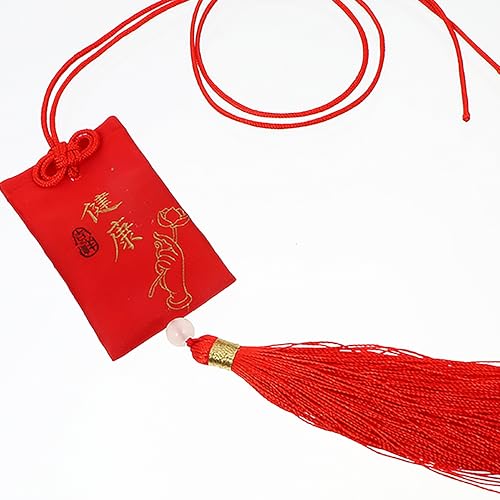 Bolsa Sachet estilo chino rojo para fragancia y decoración miniatura 5