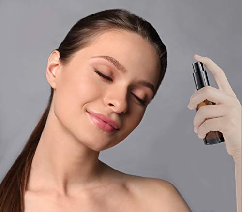 Bombolette spray in vetro ambrato, flacone spray