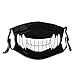 Price comparison product image Julius Margaret Himiko Toga Teeth Face Cover,Reusable Washable Comfortable Windproof Facial Decorations