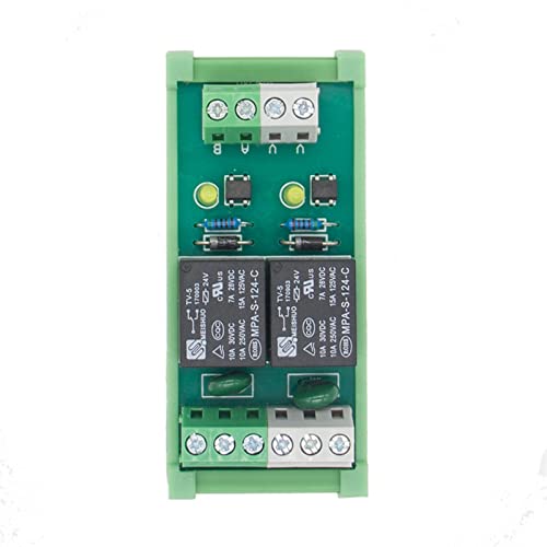 Module relais 2 canaux T73 12V commutation AC DC haute fiabilité