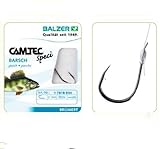Balzer Camtec Speci Barsch Gr.8 L.60cm, gebundenes Vorfach, Haken