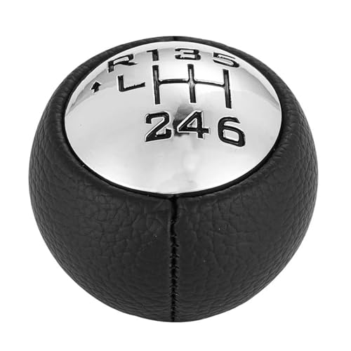 LIANGBAOS Pomos De Palanca De Cambios Perilla De Cambio De Marchas Para Citroen C3 Y C4, Palanca De Cambios De 5 Y 6 Velocidades(6 speed)