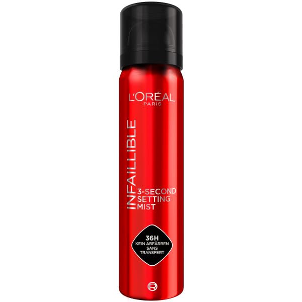 L'Oréal Paris Setting Spray zum Fixieren von Make up, Transferfest in 3...
