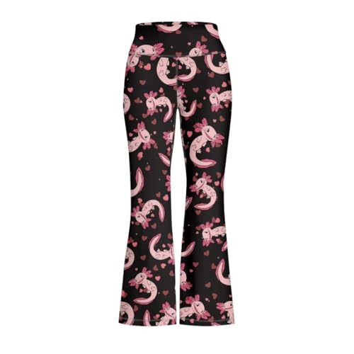 5-14 Bell Bottoms for Girls Cute Yoga Pants for Girls Flare Leggings Kid