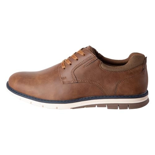 Comfort Plus by Predictions Mens Fortis Plain Toe Oxford Sneaker by Payless2