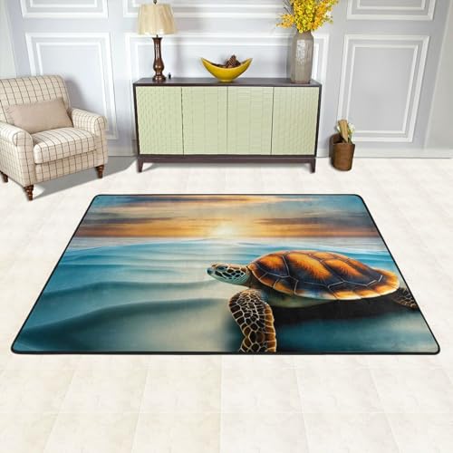 Tapis de sol en flanelle absorbant doux durable 182 x 121 cm - 3