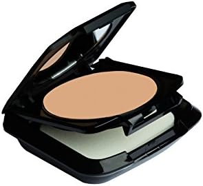 Palladio Dual Wet and Dry Foundation with sponge and Mirror, Squalane Infused, Apply Wet for Maximum Coverage or Dry for Light Finishing and Touchup, Minimizes Fine Line, All day Wear, Cypress Beige