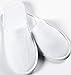Price comparison product image SLIPHO by AWL 2 PAIR CLOSED TOE TERRY HOTEL WHITE UNISEX SLIPPERS SIZE 29CM UK8/9