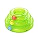 zaizai Chic Three Layers Pet Toys Intelligenza Creativa Gioco Pazzo Vassoio per Gatti Gioco per Gattini Forniture per Pesci E Animali Acquatici
