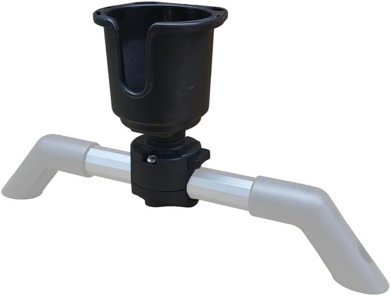 Brocraft Sinlge Drink Holder for Hobie H-Rail/Compatible with Hobie H-Rail Cup Holder/Hobie H-Rail Accessories