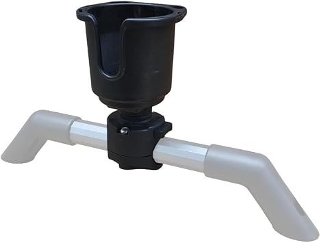 Brocraft Sinlge Drink Holder for Hobie H-Rail/Compatible with Hobie H-Rail Cup Holder/Hobie H-Rail Accessories