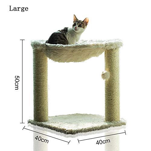 Meuble pour chat design avec tapis de grattage pour salon cocooning