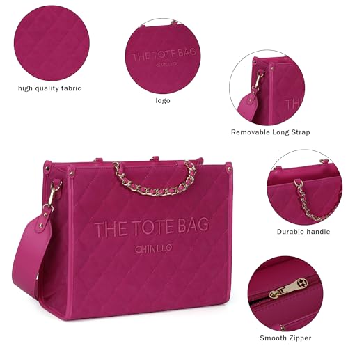 Image of Chinllo Tote Bag for Women Top Handle Satchel Purse and Handbags with Shoulder Strap