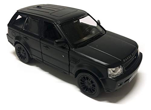 emosq ® Con Licencia Oficial 1:36 Super Car Modelo de Metal Colección All Black(Land Rover Range Rover Sport)