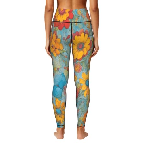 Pantalones de yoga para mujer opacos y elásticos que estilizan la figura 4