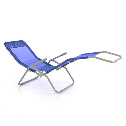 Klappbare Bäderliege Nexos Trading Gartenliege 2er Set 160 cm