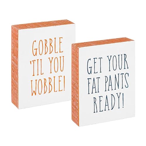 Collins Painting "Get Your Fat Pants Ready/Gobble Till You Wobble"