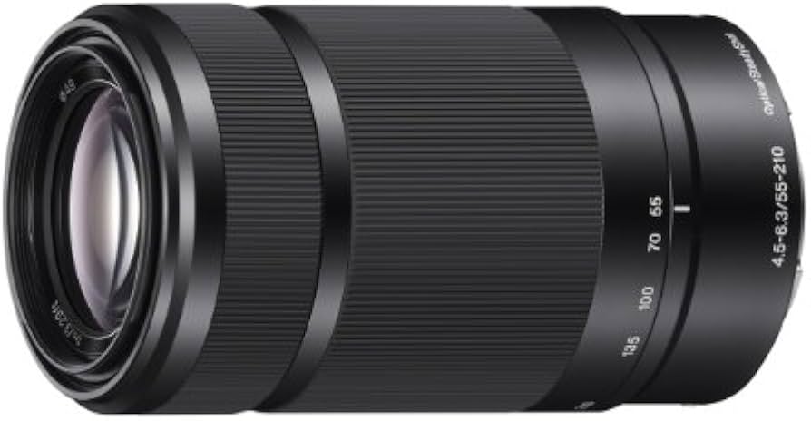 SONY E 55-210mm 4.5-6.3 OSS ブラック フード付 Amazon.com : Sony E 55-210mm F4.5-6.3 Lens for Sony E-Mount