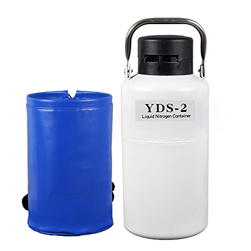 2L Contenedor de nitrógeno líquido 2l tanques de nitrógeno portatil tanques de...