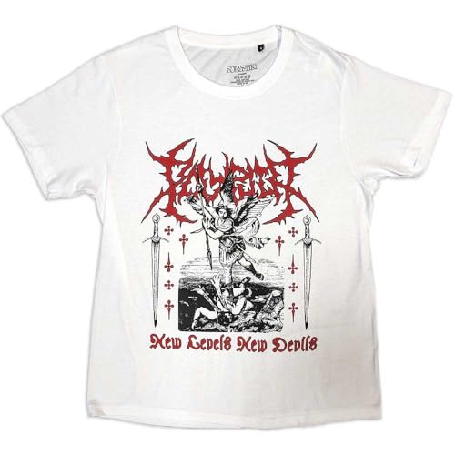 T-shirt Polyphia Spear Angel Rock Off pour Concert et Style Streetwear Urban