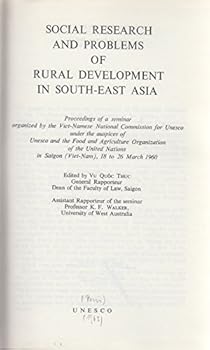 Hardcover Social Research and Problems of Rural Development in South-East Asia Book
