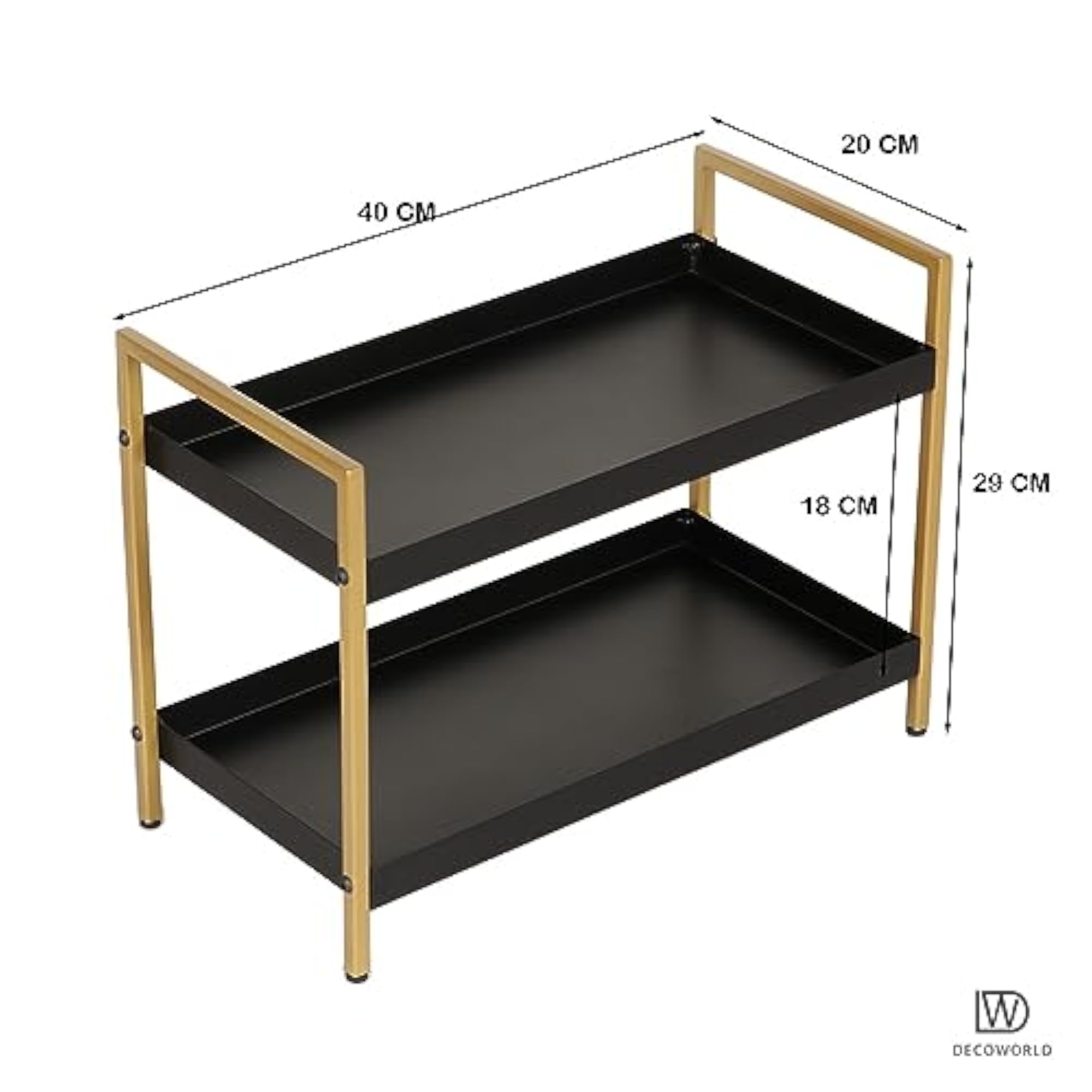 2 Tier Multipurpose Countertop Organizer Rack