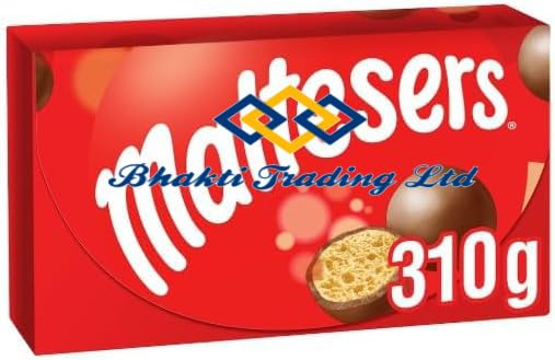 Maltasers Milk Chocolate Gift Box 310g | Crispy Honeycomb Centre Coated in Smooth Milk Chocolate | Chocolate Gift Box for Sharing Birthdays Christmas Easter Parties & Movie Nights