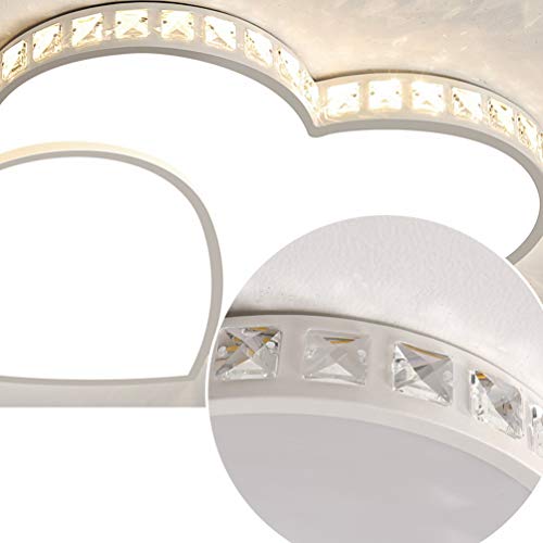 Plafonnier LED 24W Dimmable avec Télécommande pour Salon - 6