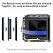 eTone 3Sets Pre-Cut Light Seal Foam Sponge Trap Kit Back Repair Replacement kit for Hasselblad A12 A16