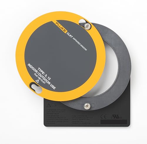 Image of Fluke 100-CLKT C-Range IR Window with Kwik Twist, 4 inch Diameter, 0.16 inch Thick, For Outdoor and Indoor Applications