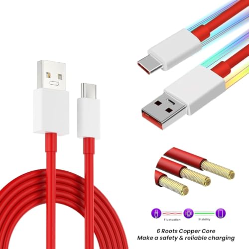 Image of 65W VOOC Charger | Dual Port USB + Type-C Mobile Charging Adapter | Compact & Travel-Friendly Design