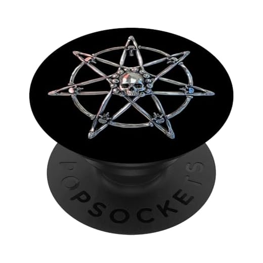 Heptagrama Seven Pointed Star Sigil, Dragon Halloween House PopSockets PopGrip Adhesivo