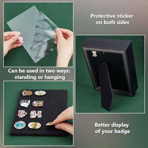 Boîte à épingles vitrée OLYCRAFT protection anti-poussière bijoux - 5
