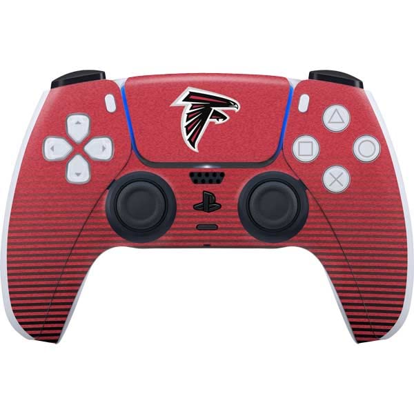 Skinit Decal Gaming Skin Compatible with PS5 Controller - Officially Licensed NFL Atlanta Falcons Breakaway Design