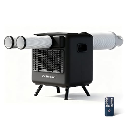 Portable Air Conditioner, 3300BTU Compact Air Cooler,Tent Air Conditioner for Van Life, Camping Tent, Outdoor, Office