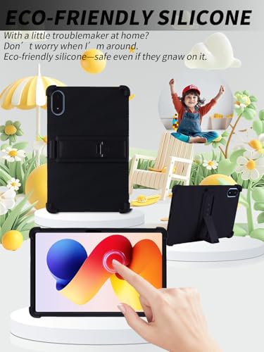 Coque Redmi Pad 2 Pro souple et stable pour protéger des chutes d'enfants