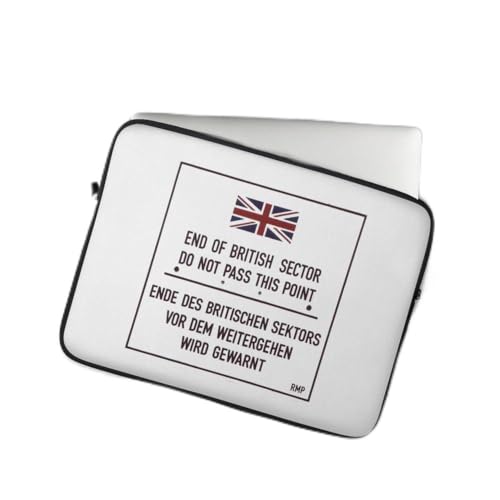 Funda para portátil Cold War Berlin ideal para la universidad y oficina