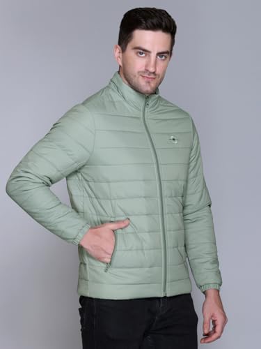 Image of RARE TIMES Men Puffer Jacket | Padded Jacket | Quilted Jacket | Trendy Winter Full Sleeve with Zipper Pocket Jacket (Pack of 1)
