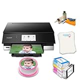 Cake Printer Bundle Package - Cake Image Printer, Ink Cartridges, Frosting Sheets, Cleaning Kit, Free Image Designing Lifetime, Printer for Cakes by Icinginks