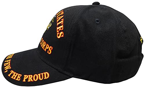 Gorra ajustable de algodón bordada Marines EE.UU. miniatura 6